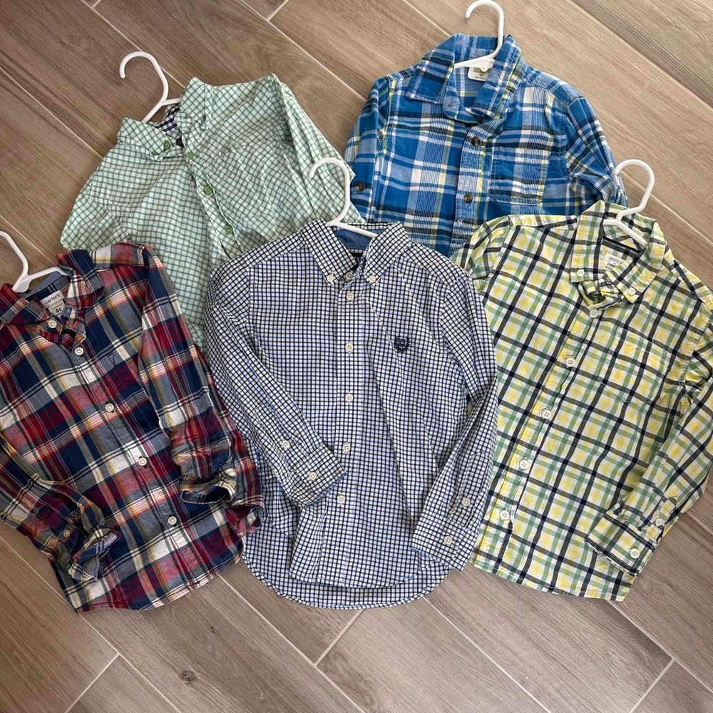 Boys button down bundle 4t